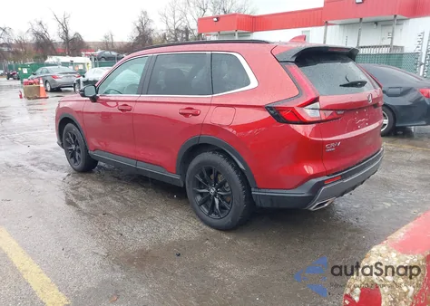 2023 Honda Cr-V Hybrid Sport z USA, uszkodzony, nr VIN 2HKRS6H54PH817800